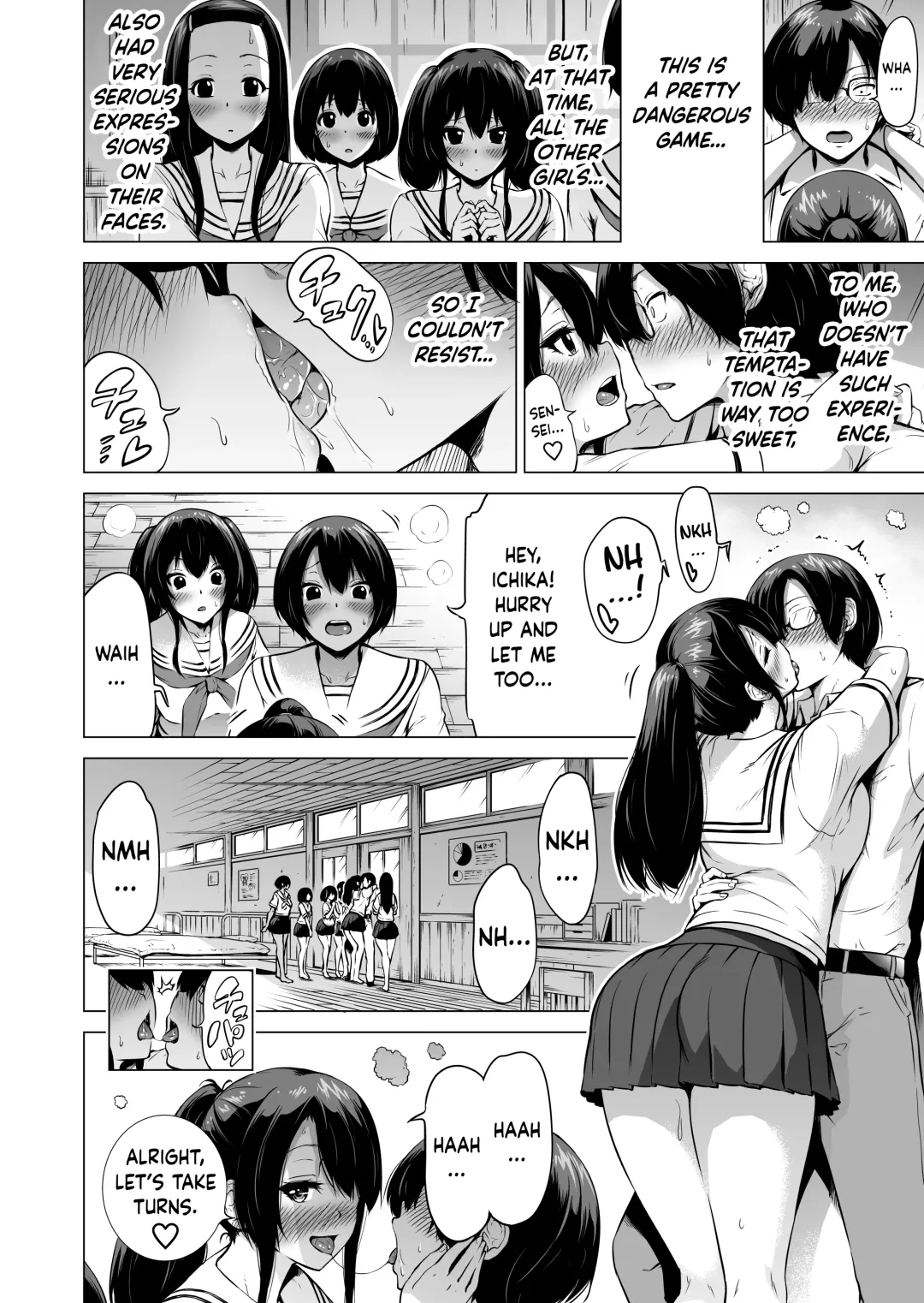 [Akatsuki Myuuto] Nanaka no Rakuen 1 ~Inaka no Gakkou de Bishoujo Harem~ Mina de Koibito Gokko Hen | Nanaka's Paradise 1 ~A School in the Countryside with a Harem of Beautiful Girls♥️~ Playing Everyone's Lover Fhentai - Page 17
