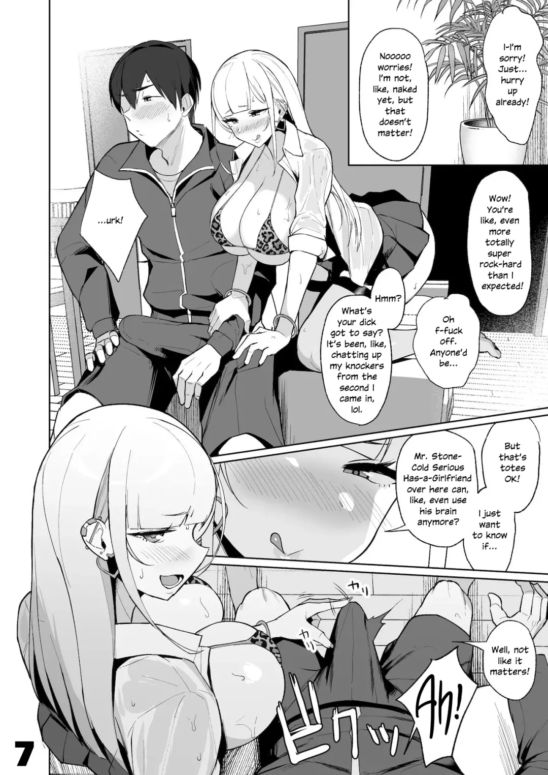 [Nanae] Ecchi na Gal JK to Amayadori Tsuide ni Uwaki Koubi Shichau Yatsu. | Waiting Out the Rain Balls Deep in a Sexy High School Gyaru Fhentai.net - Page 7