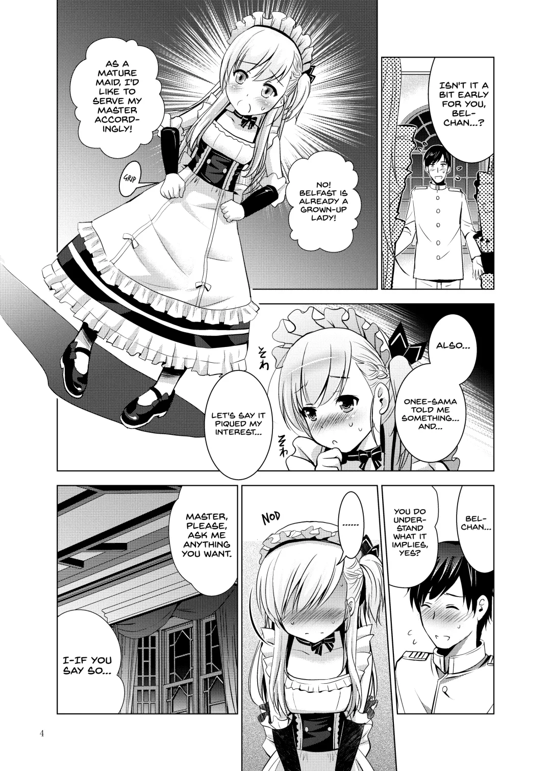 [Arino Hiroshi - Shiroi Noria] BelBel no Gohoushi Fhentai - Page 4