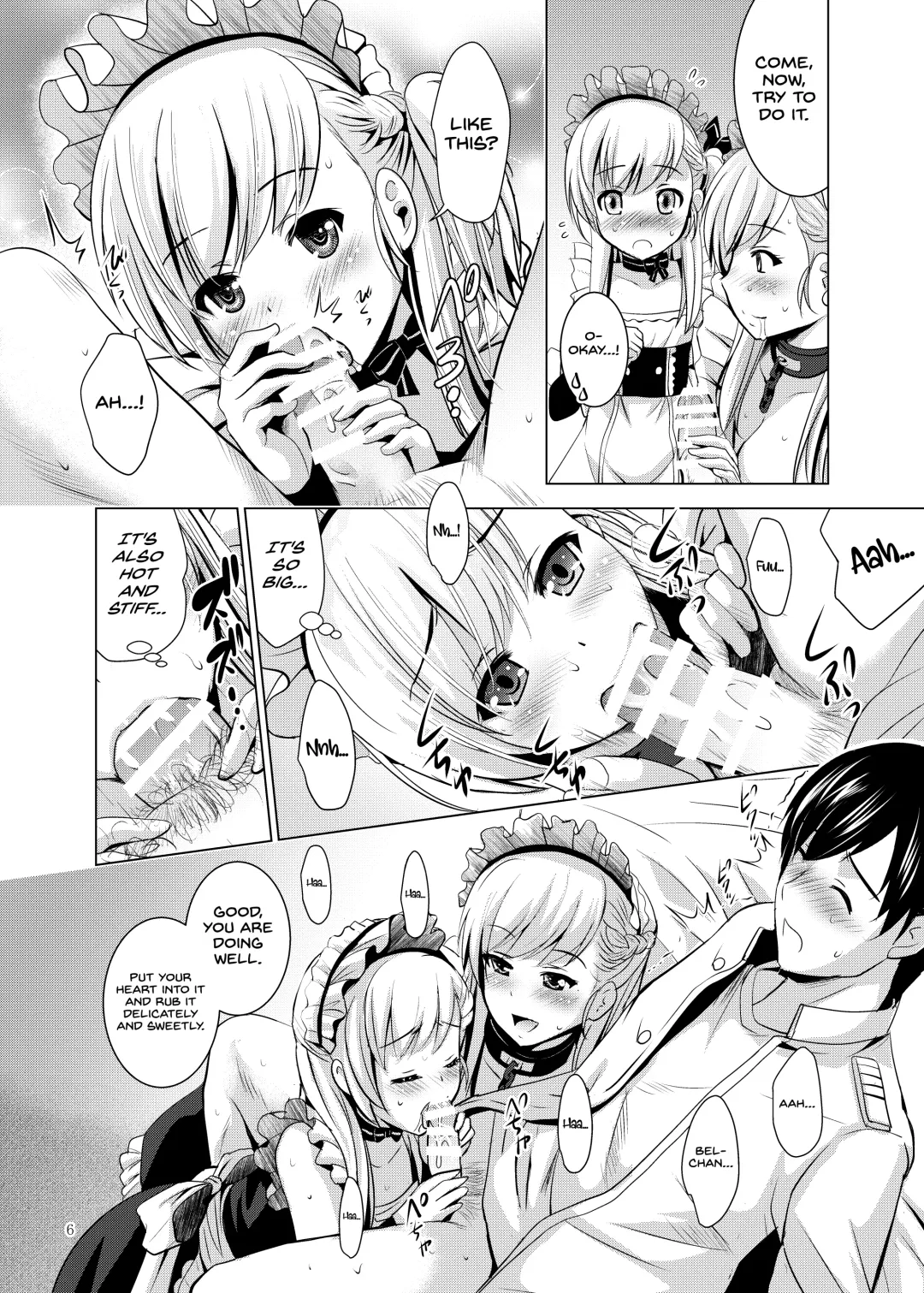 [Arino Hiroshi - Shiroi Noria] BelBel no Gohoushi Fhentai - Page 6