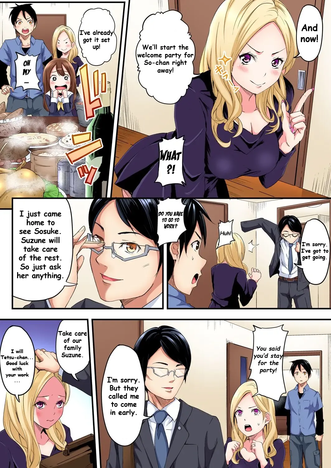 [Kuroto] Gal Mama to Pakopako SEX ~ Hitozuma no Chouzetsu Tech ni Majiiki Zetchou! Ch. 1 Fhentai - Page 4