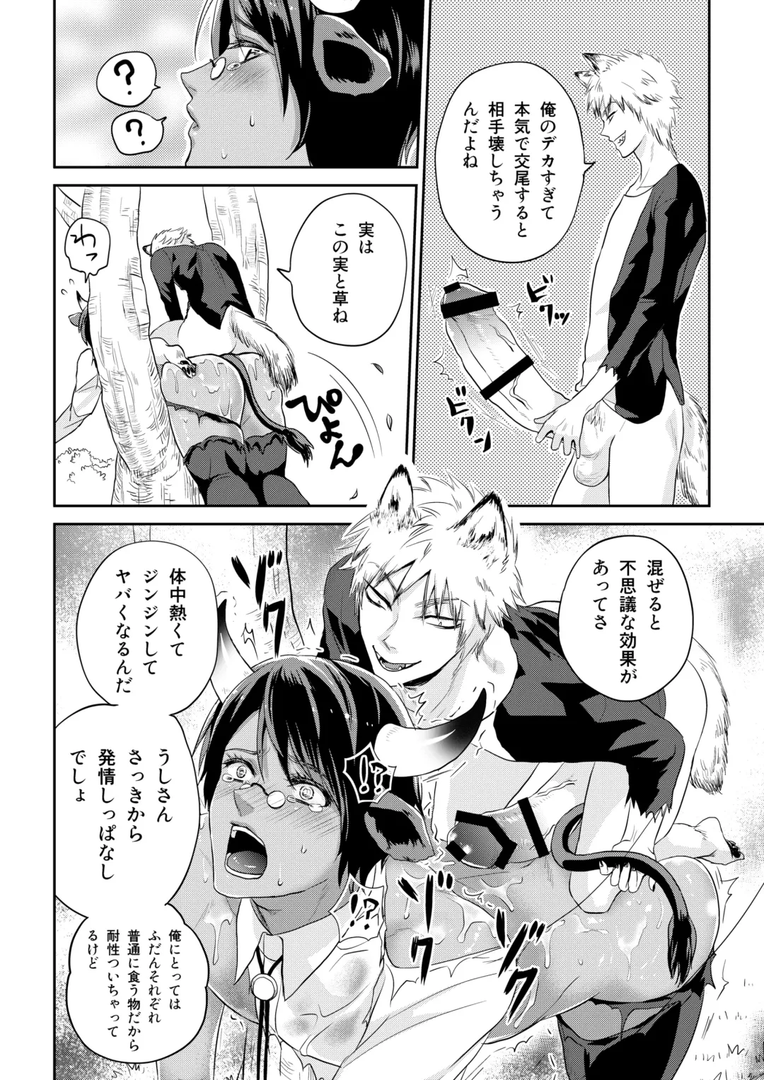 [Togo Mito] Ookami-san to Ushi-san Ch. 1 Fhentai - Page 14