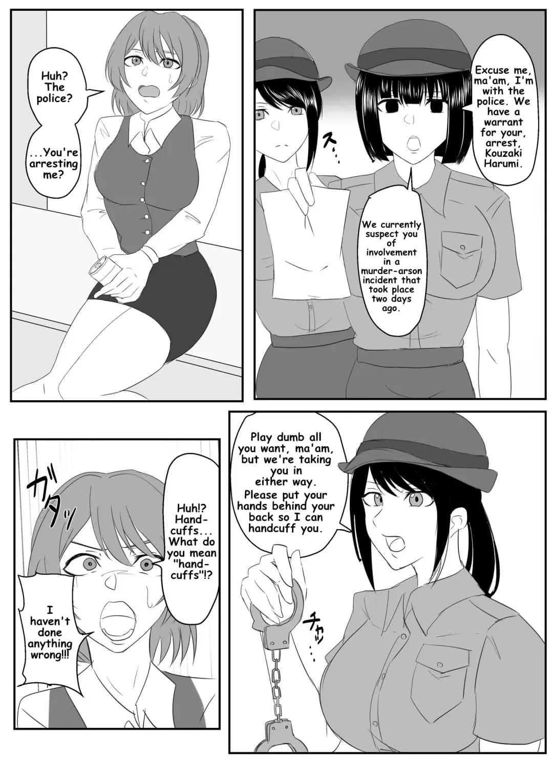 [Halo] A young lady being arrested 1-8 Fhentai - Page 1
