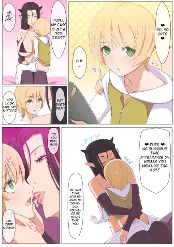 [Yoshiyoshi-ya] Fell into darkness, and was captured by a Succubus mom Fhentai - Page 6