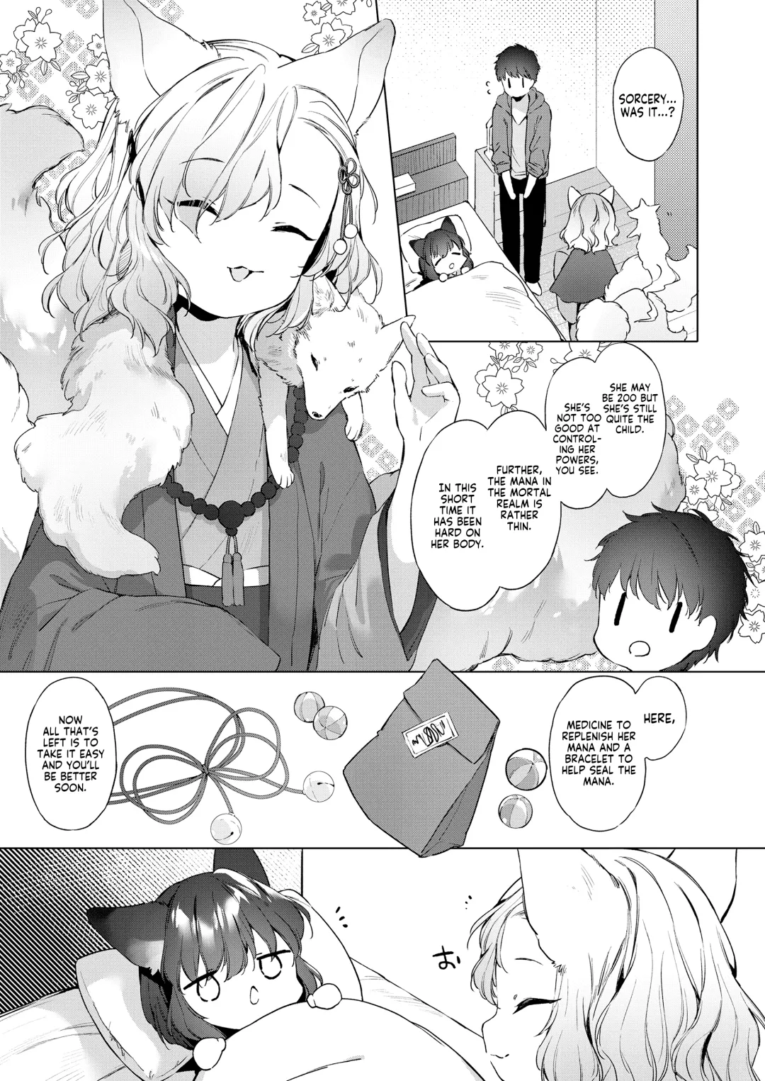 [Mutou Mato] Yowai 200 Chai Okitsune-chan to Oshidori Fuufu Seikatsu. Dai 2 Wa | 200 Year Old Fox Girl and Her Happily Married Life. Part 2 Fhentai.net - Page 5