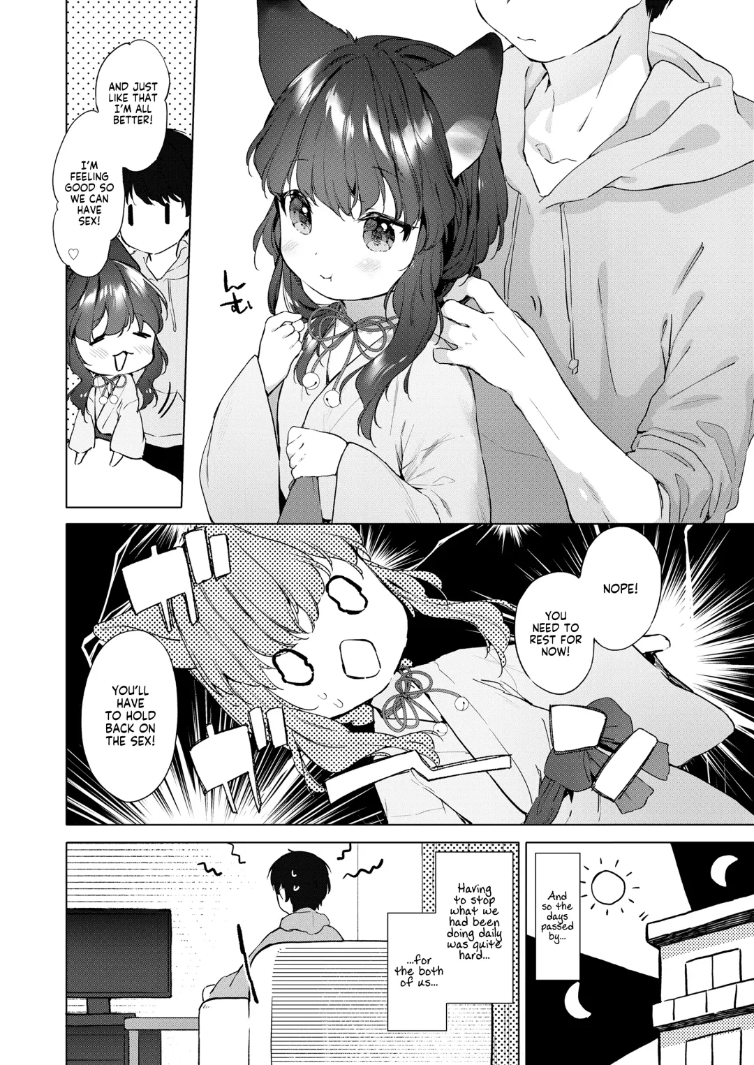 [Mutou Mato] Yowai 200 Chai Okitsune-chan to Oshidori Fuufu Seikatsu. Dai 2 Wa | 200 Year Old Fox Girl and Her Happily Married Life. Part 2 Fhentai.net - Page 8