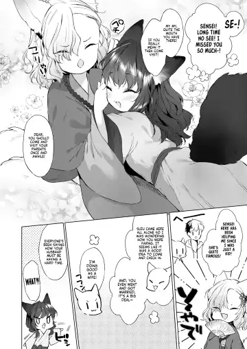 [Mutou Mato] Yowai 200 Chai Okitsune-chan to Oshidori Fuufu Seikatsu. Dai 2 Wa | 200 Year Old Fox Girl and Her Happily Married Life. Part 2 Fhentai.net - Page 6