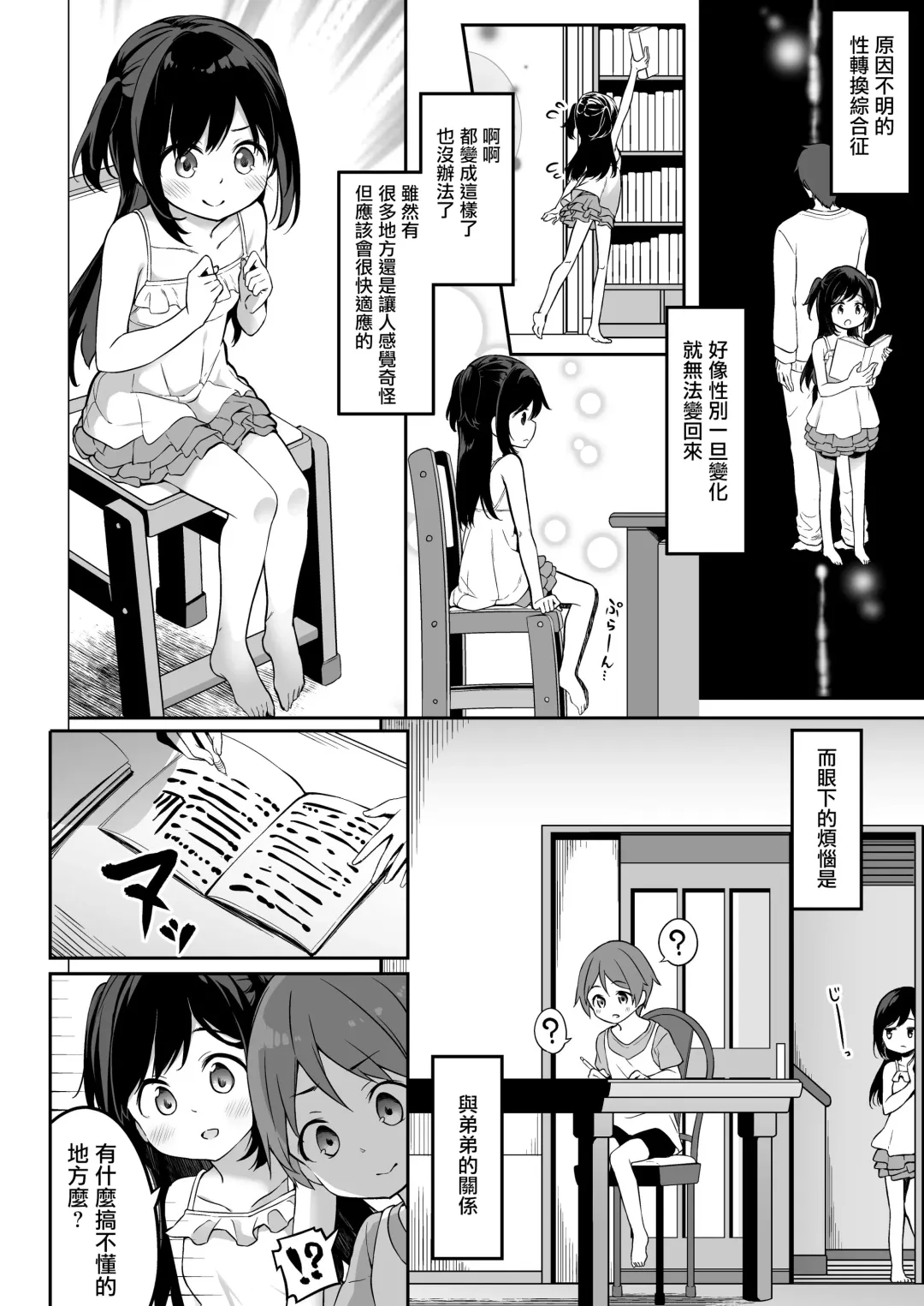 [Siina Yuuki] TS-kko Otokoyu Challenge! | TS女孩男浴大作战！ Fhentai - Page 4