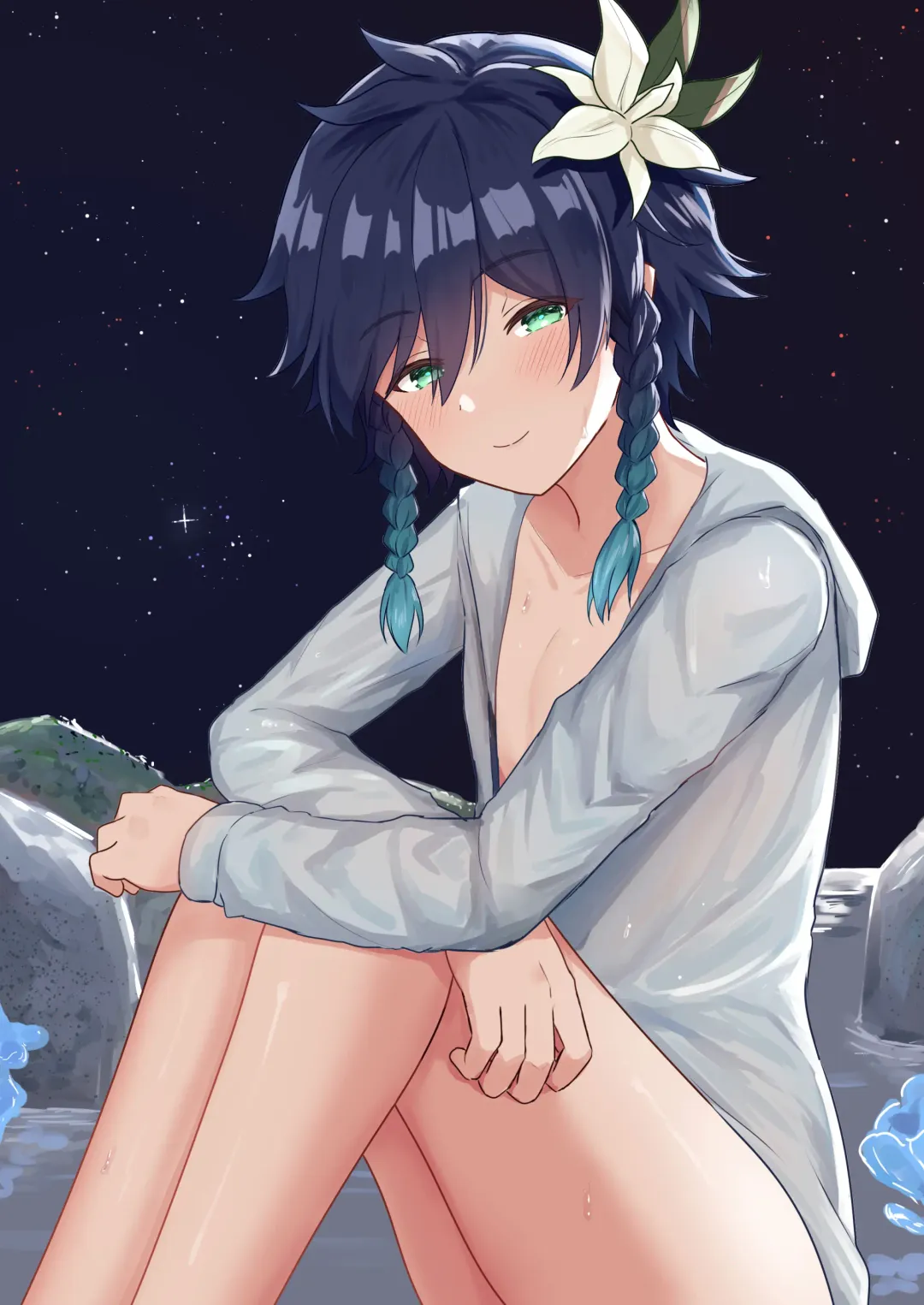 [Takama] Hamabe de Tsuzuru Uta | Writing Poetry on the Beach Fhentai - Page 1