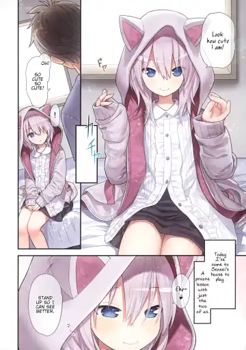 [Kiira] Sensei to Watashi to Nekomimi Parka | Sensei, Me, and a Cat Eared Hoodie Fhentai - Page 5