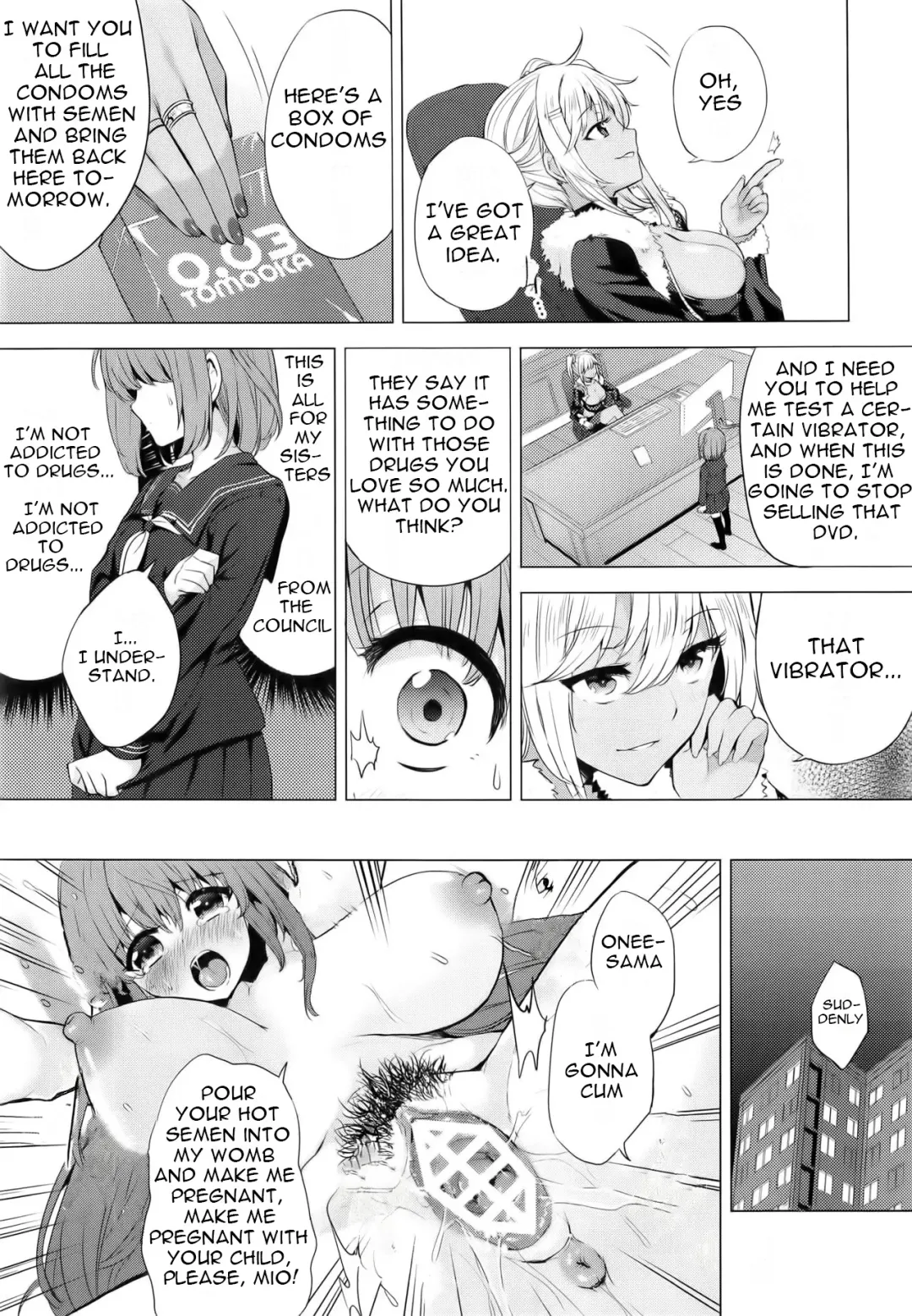 [Ere 2 Earo] INDEX GIRLS 09 MIO Ni Futanari Seitokaichou Roshutsu Chijoku Choukyou Fhentai - Page 14
