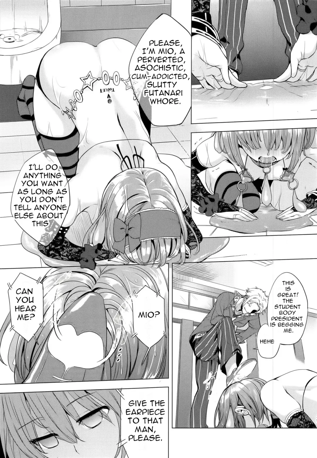 [Ere 2 Earo] INDEX GIRLS 09 MIO Ni Futanari Seitokaichou Roshutsu Chijoku Choukyou Fhentai - Page 35