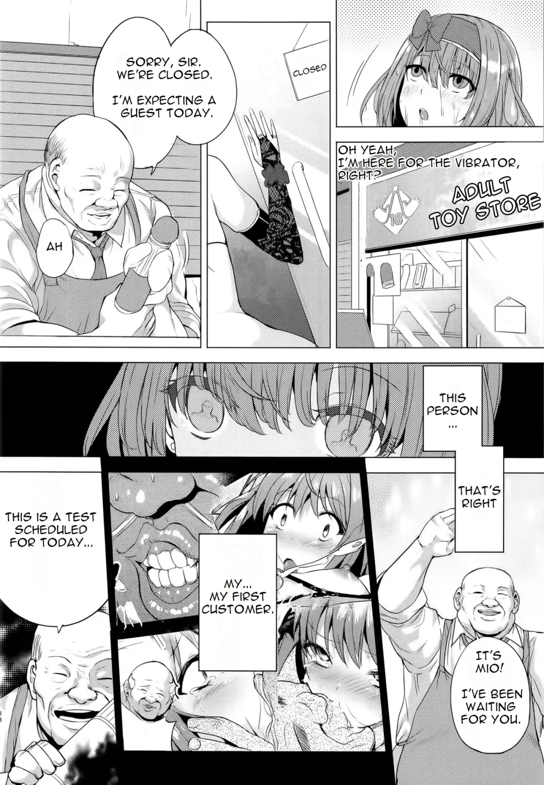 [Ere 2 Earo] INDEX GIRLS 09 MIO Ni Futanari Seitokaichou Roshutsu Chijoku Choukyou Fhentai - Page 38