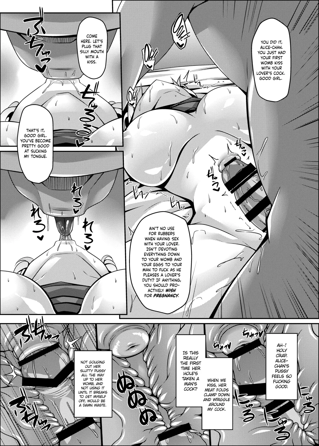 [Sakai Minato] Nagasare Alice wa Choro Kute Kantan ni Haranjau | Naive Little Alice is so Easy to Fuck and Impregnate Fhentai - Page 10