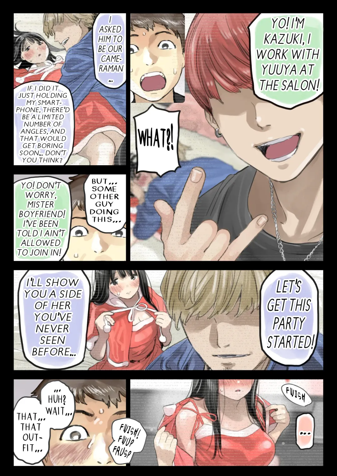 [Chocoro] Kanojo no SmaPho o Nozoita dake nano ni 3 | I Just Snooped through Her Smartphone 3 (decensored) Fhentai - Page 26