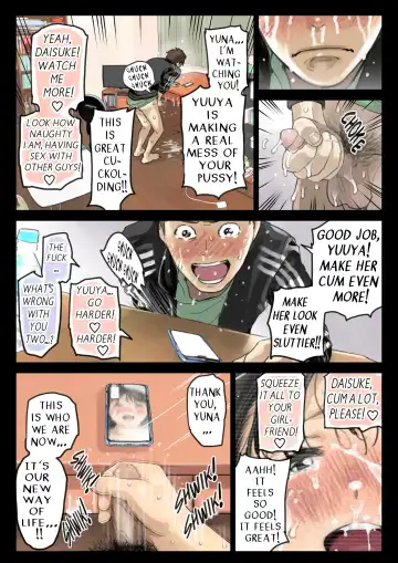 [Chocoro] Kanojo no SmaPho o Nozoita dake nano ni 3 | I Just Snooped through Her Smartphone 3 (decensored) Fhentai - Page 74