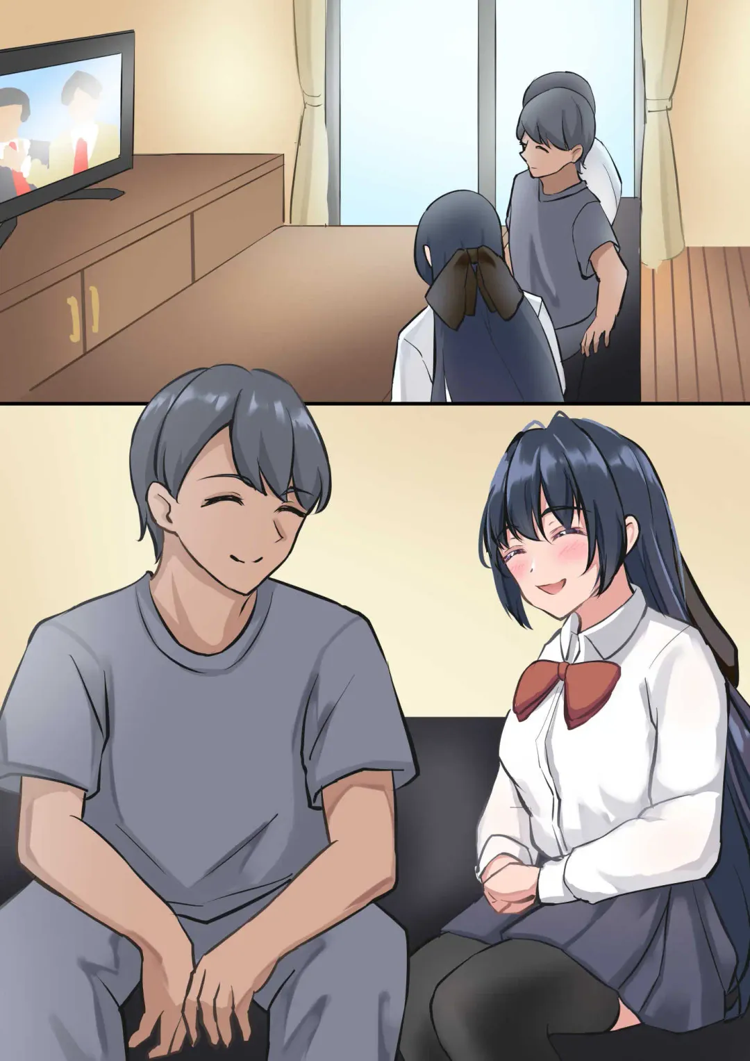 [Darunekohanten] Hatsu Kanojo, Ani ni Netorareru Fhentai - Page 50