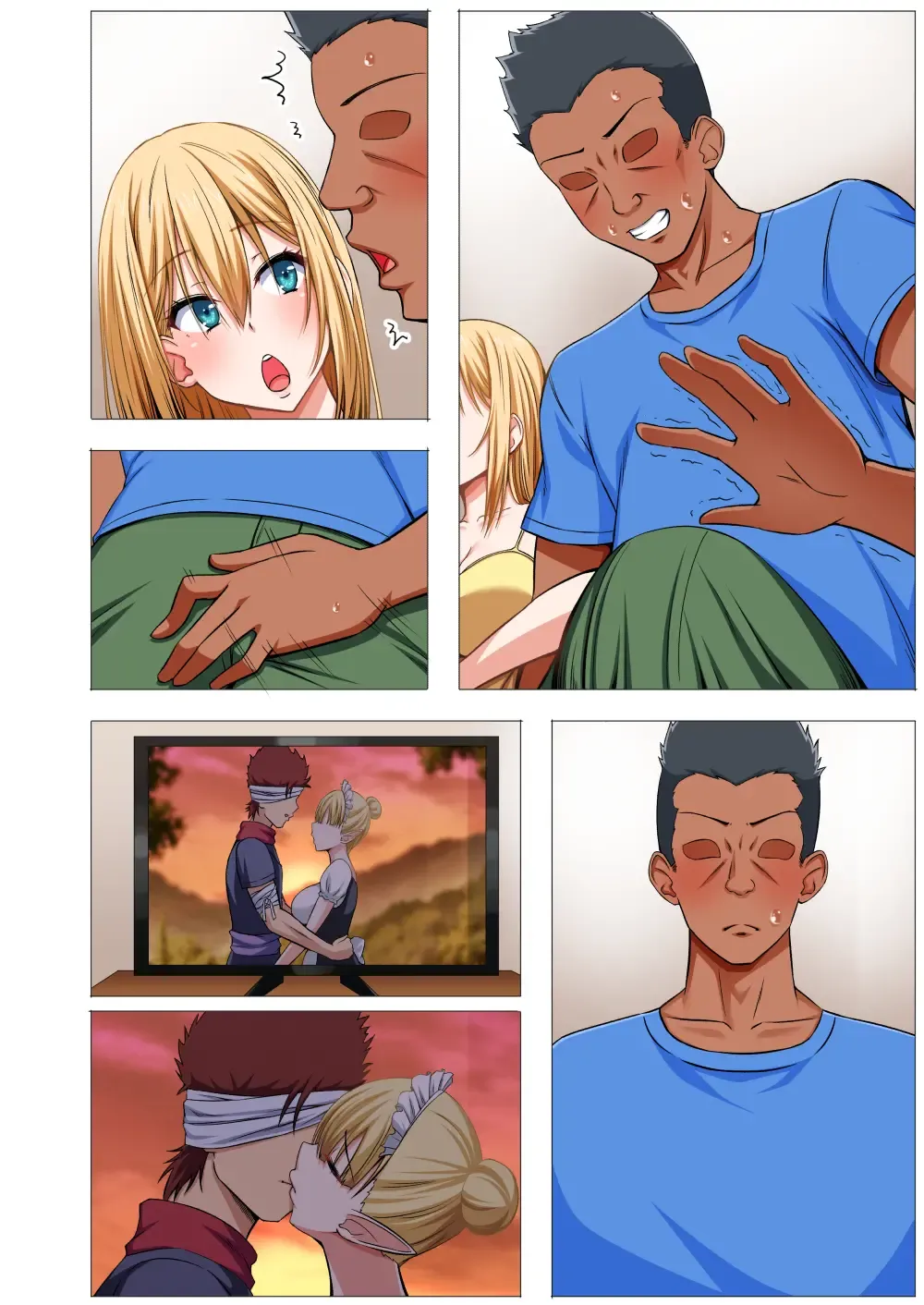 [Arima Kouichi] Gaikoku Hitozuma to Midara na Seikatsu Zetsurin Homestay! -After- Fhentai - Page 101