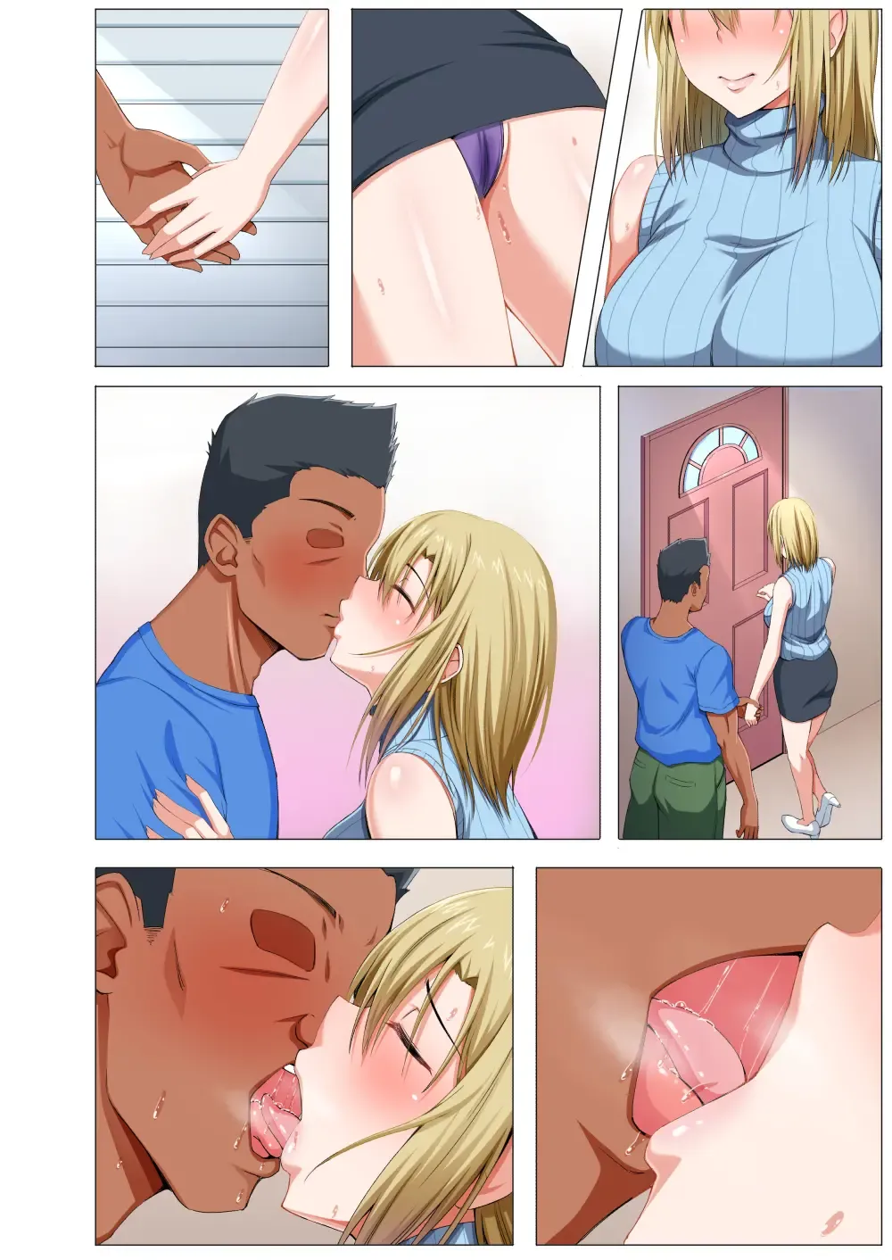 [Arima Kouichi] Gaikoku Hitozuma to Midara na Seikatsu Zetsurin Homestay! -After- Fhentai - Page 71