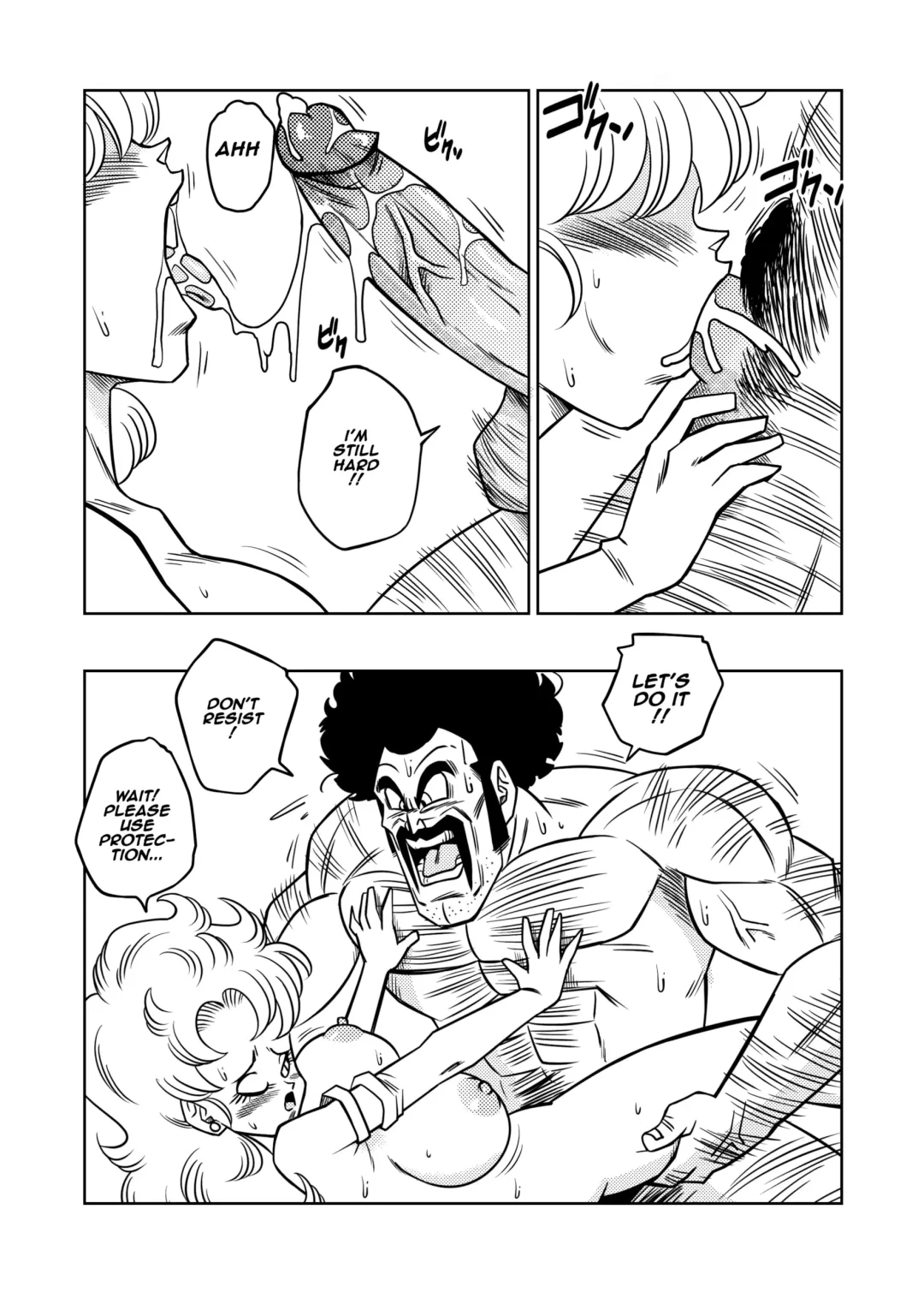 [Yamamoto] Mr. Satan Secret Training (decensored) Fhentai - Page 12
