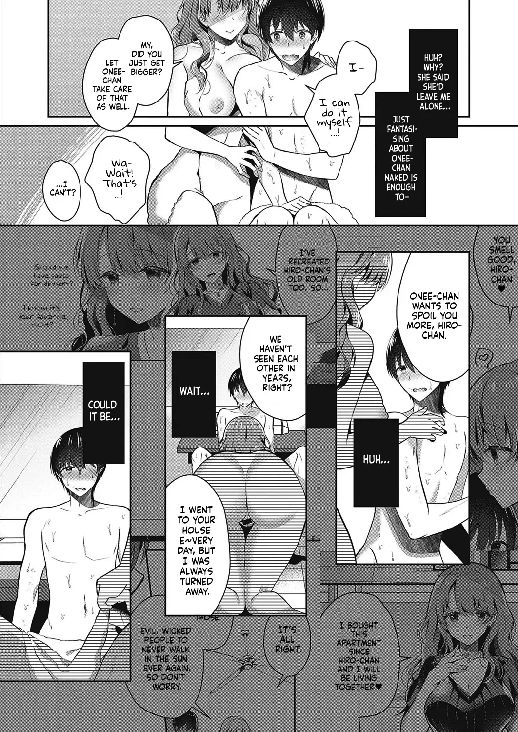 [Takashina Asahi] Onee-chan no Shiawase Amayakashi Keikaku | Big sister's Happy Spoiling Fhentai - Page 8
