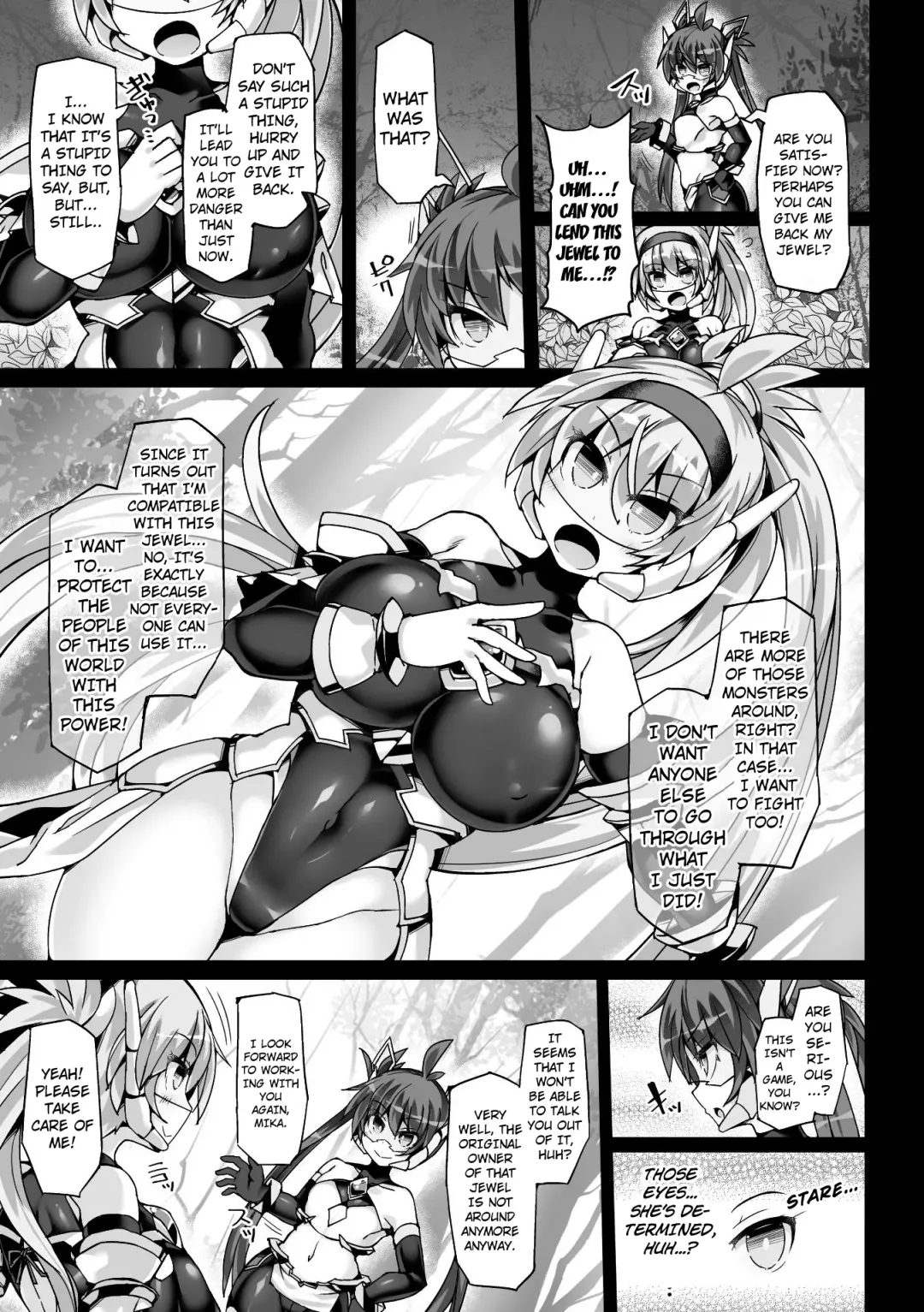 [Hisui] Shinsou Makou Shoujo THE COMIC Shiroki Seiken no Rizuve to Akaki Senrai no Raiza Episode 1 Fhentai - Page 13