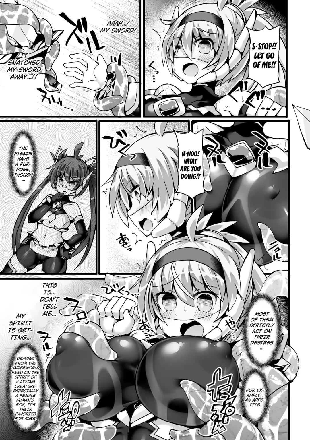 [Hisui] Shinsou Makou Shoujo THE COMIC Shiroki Seiken no Rizuve to Akaki Senrai no Raiza Episode 1 Fhentai - Page 19