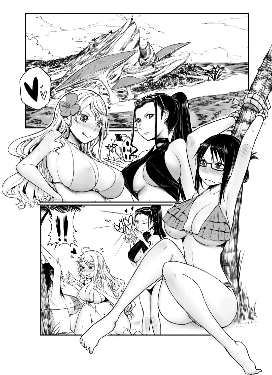 [Yuriwhale] Robin Nami Medley Fhentai.net - Page 4