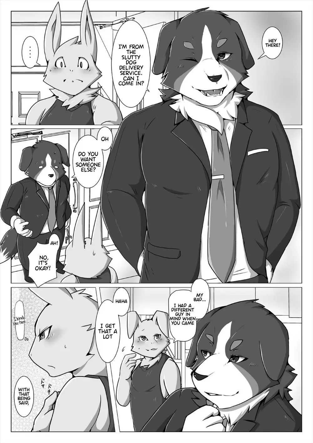 [Ham] Ecchi na Wanwan Delivery | Slutty Dog Delivery Fhentai - Page 21
