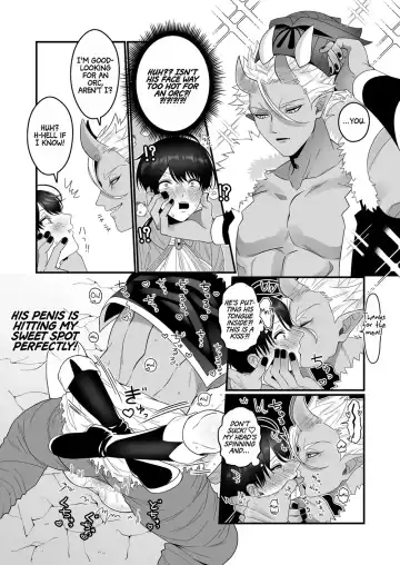 [Oishii Oshiri] Orc Aite ni Inmon Nashi de Mesu Ochi suru Wake Nai daro | Without a Lewd Crest, There's No Way I'd Be Fem-corrupted by an Orc! Fhentai.net - Page 17