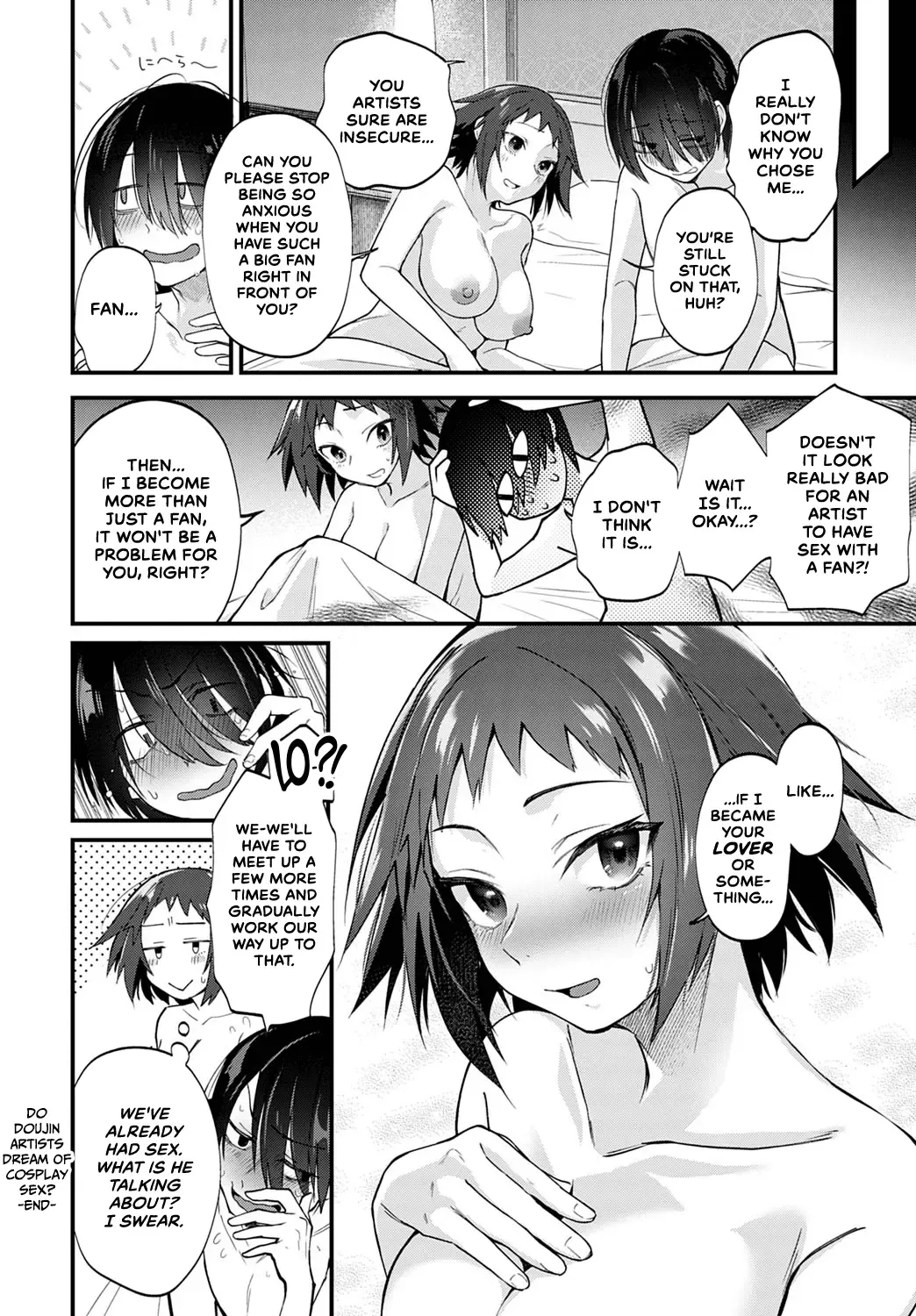 [Gosaiji] Doujin Sakka wa Cosplay Ecchi no Yume o Miru ka | Do Doujin Artists Dream of Cosplay Sex? Fhentai - Page 24