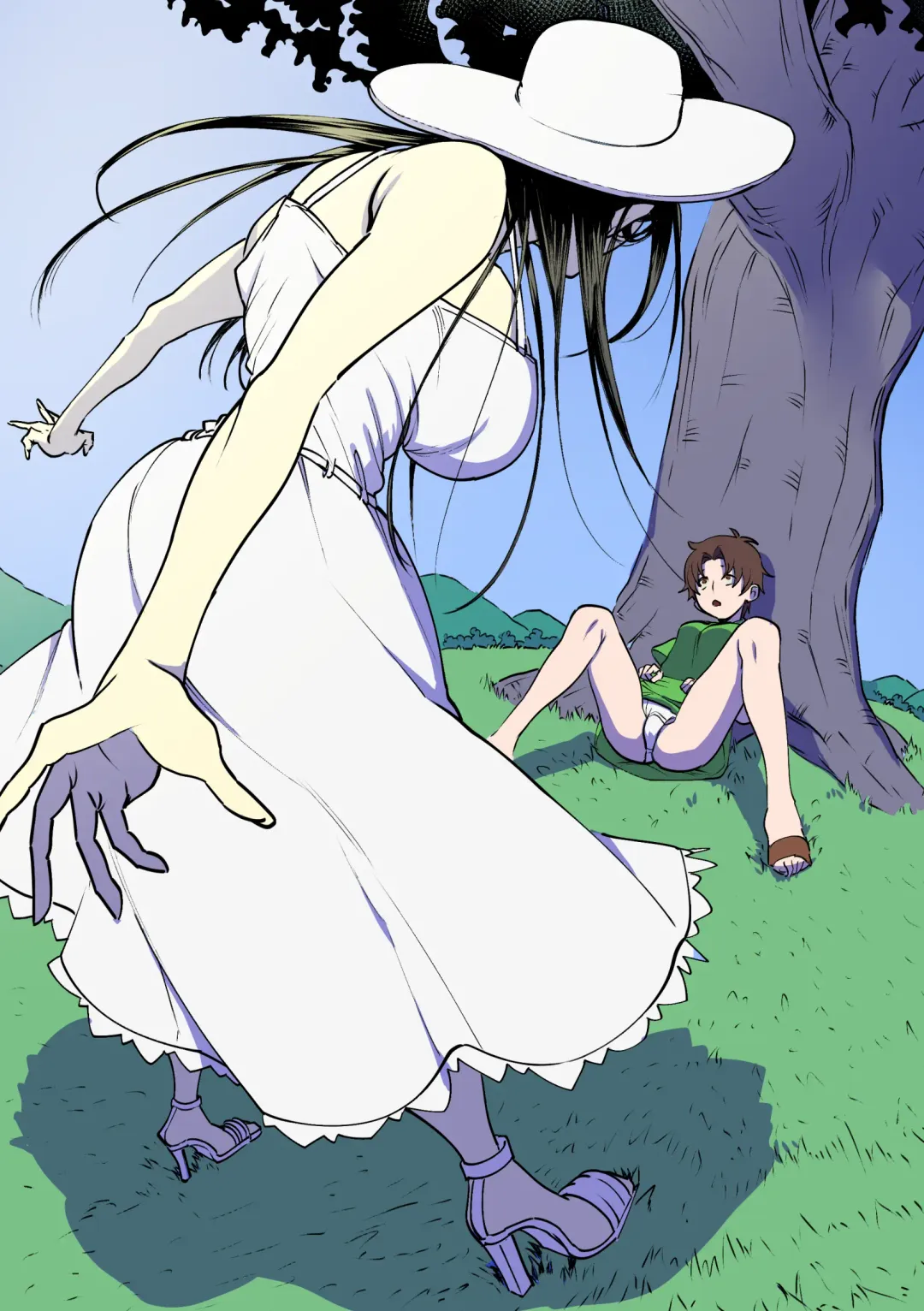 [Chimeda] Eien ni Tsuzuku Natsu ~Futanari Kaii x Shoujo~ Fhentai - Page 46