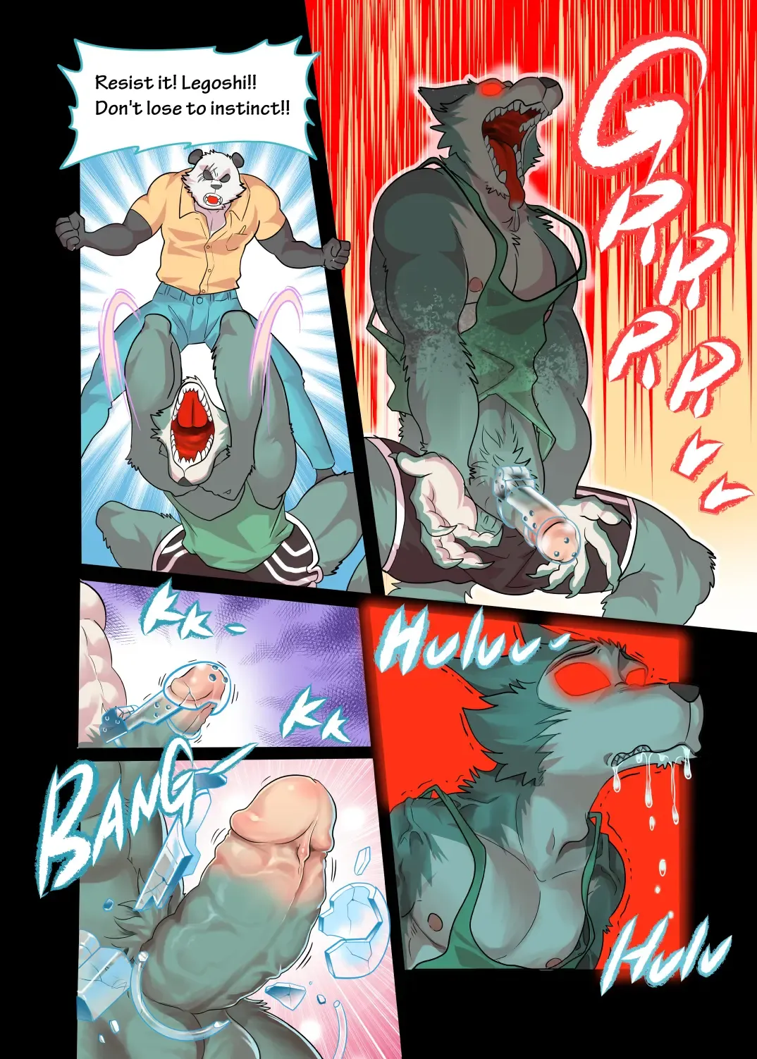 [Kuma Hachi] Panda's Hell Training - BEASTARS dj Fhentai - Page 7