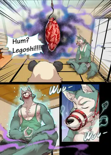 [Kuma Hachi] Panda's Hell Training - BEASTARS dj Fhentai.net - Page 2