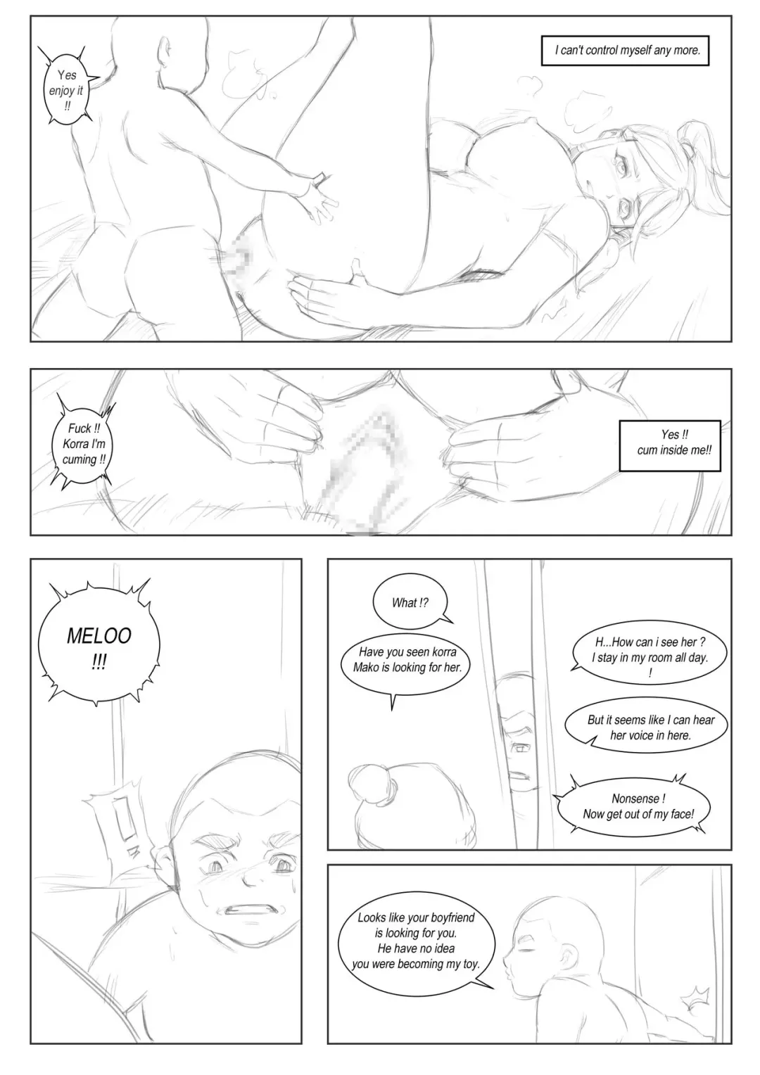 Avatar doujin sketch Fhentai - Page 7