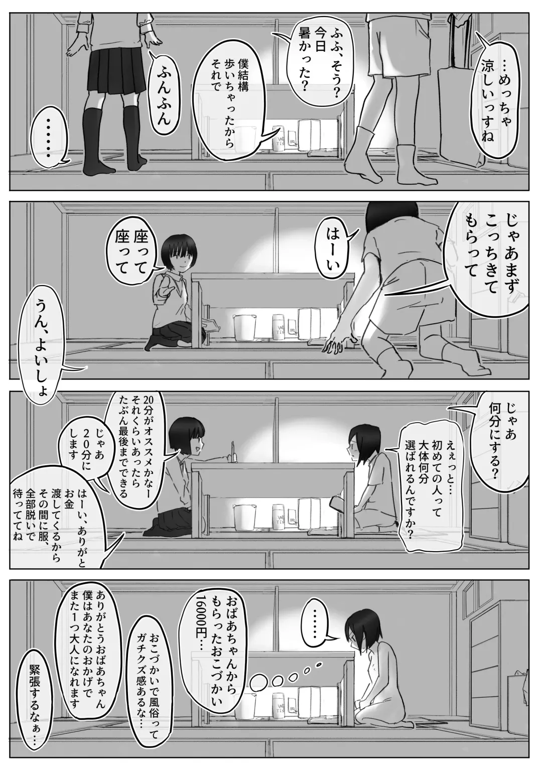 【風俗レポ漫画】飛田新地で童貞を捨てた話 Fhentai.net - Page 11