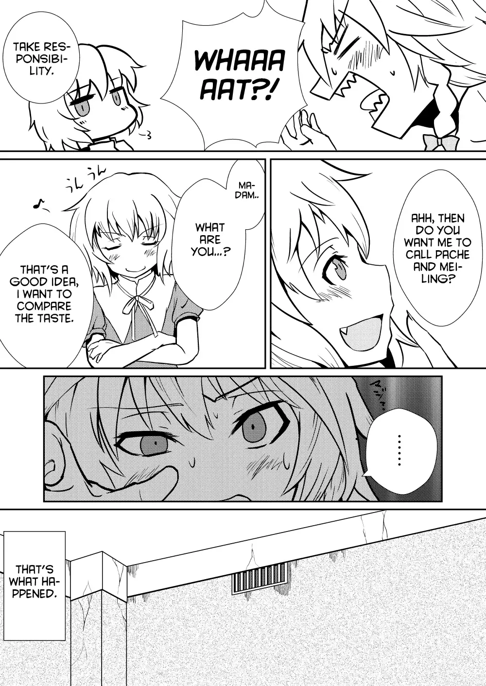 [Noshigami] Remilia Scarlet no Hatsujouki /搾 Fhentai - Page 5