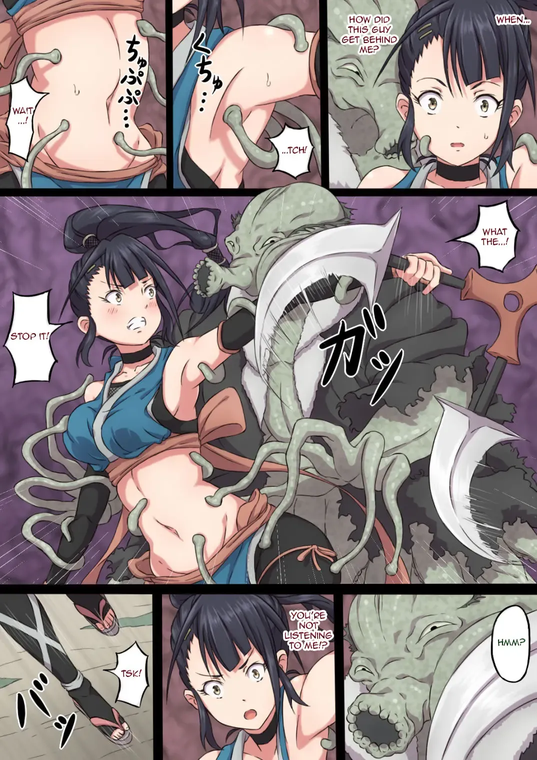 Kunoichi Ayame no Haiboku | The Defeat of Ayame Kunoichi Fhentai - Page 10
