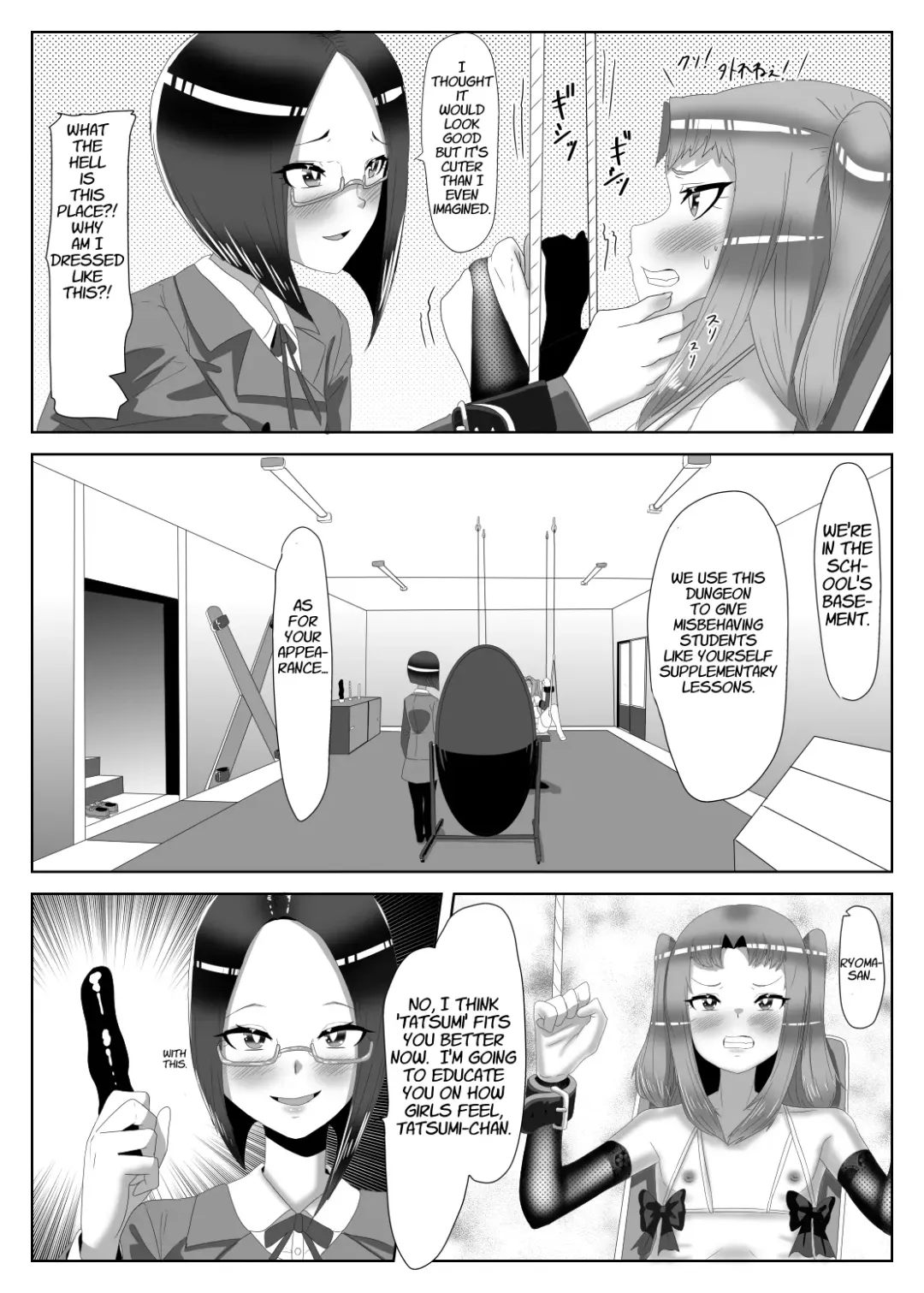 [Apacchi] Futanari Seitokaichou no Furyou Otokonoko Kousei Keikaku 1 Fhentai - Page 11