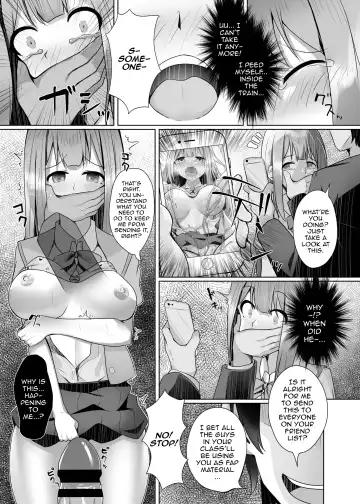 [Akausu Ko] Gaman to Gaman no Chikan Densha | A Molester Who Can't Hold Back On The Train Fhentai - Page 12