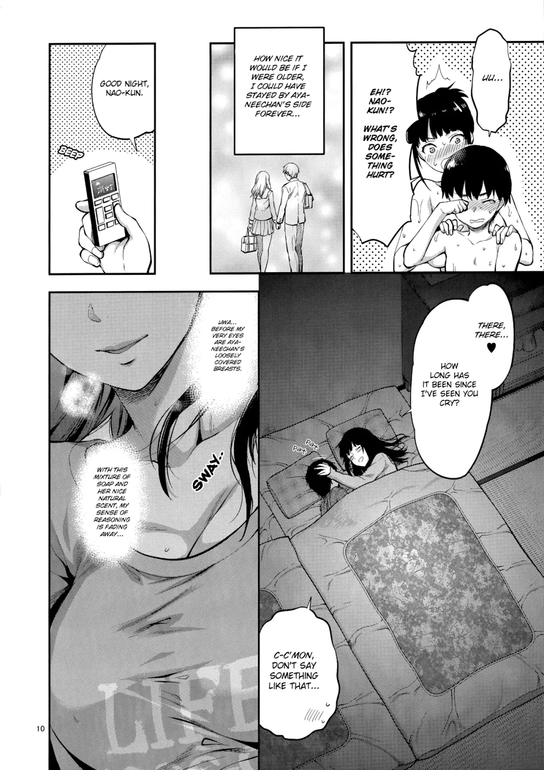 [Yuzuki N Dash] Hatsu Koi no Onee-san ni Amaetai Dake no Jinsei Datta Fhentai - Page 9