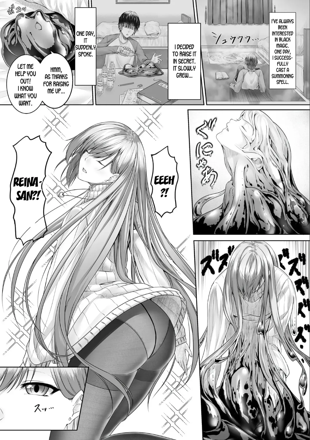 [Metako] Slime kara no Ongaeshi | The Slime's Gratitude (decensored) Fhentai.net - Page 2