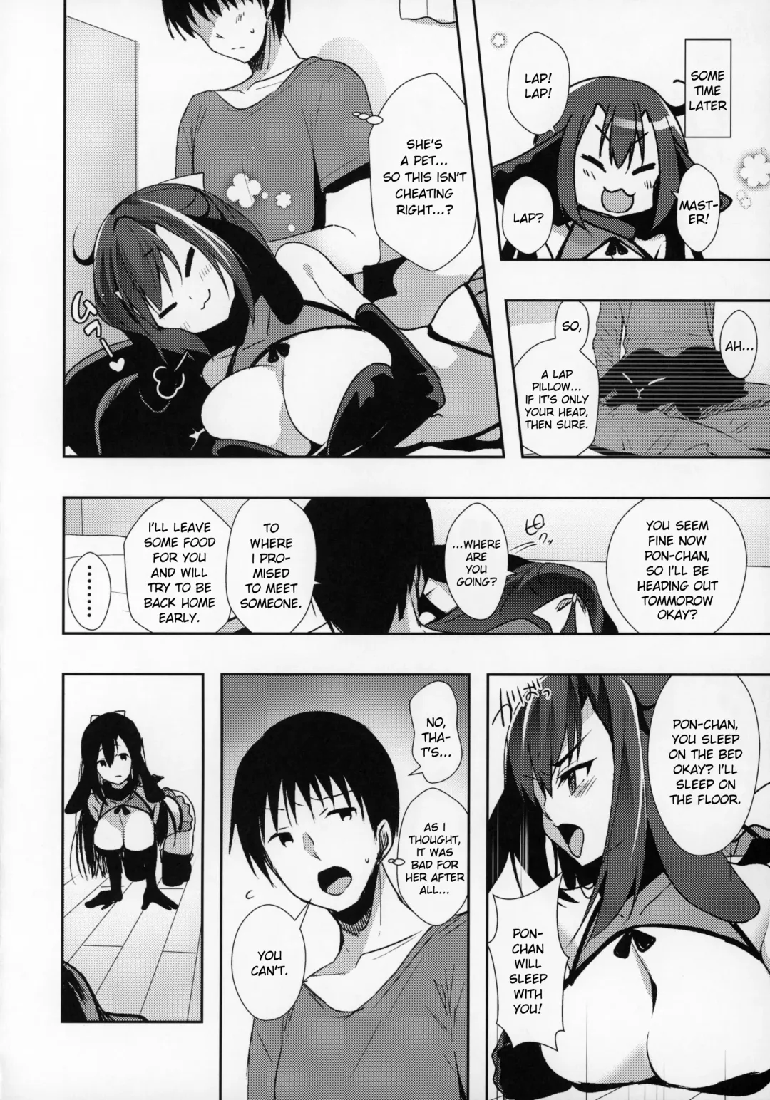 [Sasakuma Kyouta] Kanojo ga Dekitara Pet ga Yande Succubus ni Natta Hanashi | When I got a girlfriend, my pet fell ill and became a succubus Fhentai - Page 11