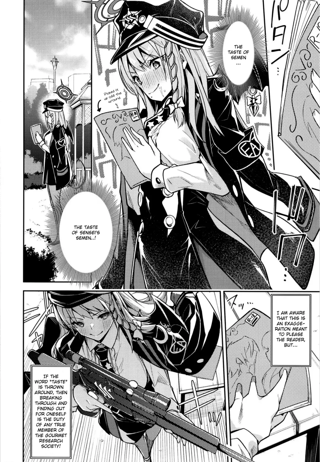[Hetaren] Kurodate o Shiro ni Someru Seishoku Kenkyuu o | Sexual Gourmet Research: Dyeing Kurodate White Fhentai - Page 4