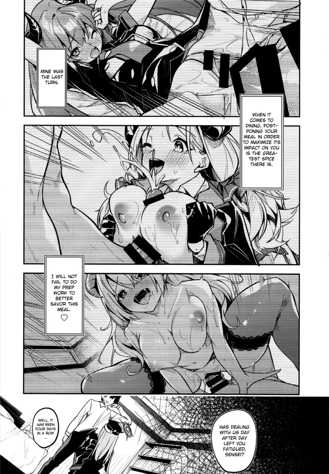 [Hetaren] Kurodate o Shiro ni Someru Seishoku Kenkyuu o | Sexual Gourmet Research: Dyeing Kurodate White Fhentai - Page 6