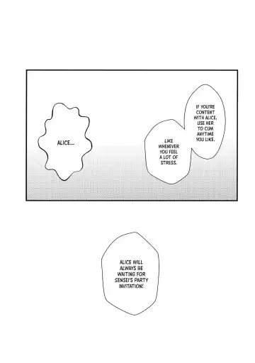 [Daki Makura] Sensei no Aka-chan Milk wa Alice no Jinkou Shikyuu de Atatamemasu! | Teacher's Baby Milk Is Warming Alice's Artificial Uterus! Fhentai - Page 10