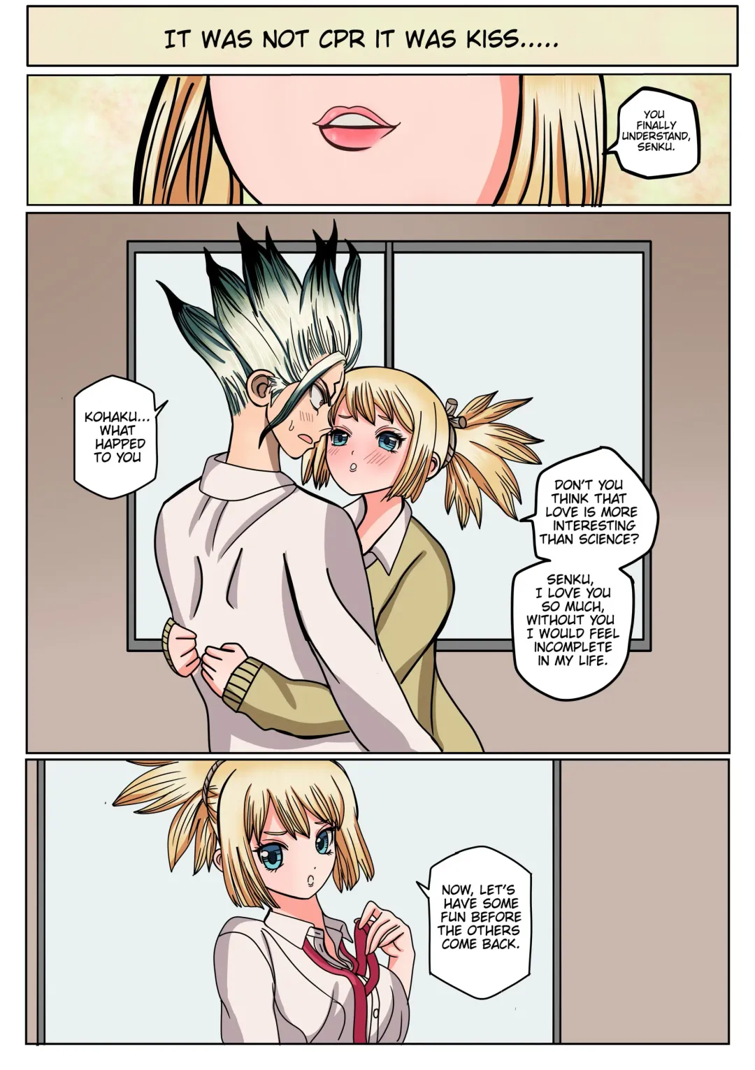 Senku x Kohaku love chemistry Fhentai.net - Page 5