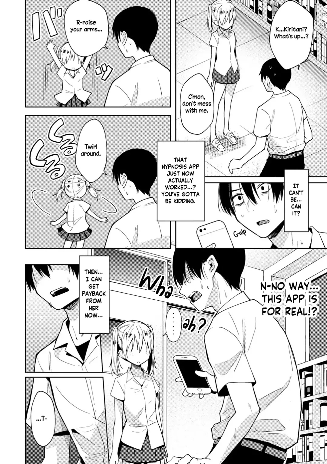 [Kanimura Ebio] I Tried a Hypnosis App to Get Revenge on the Girl Who Bullied Me Fhentai - Page 6