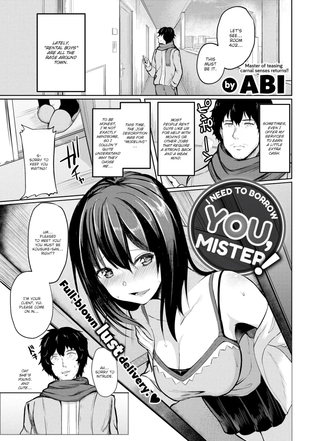 Read [Abi] I Need to Borrow You, Mister! - Fhentai.net