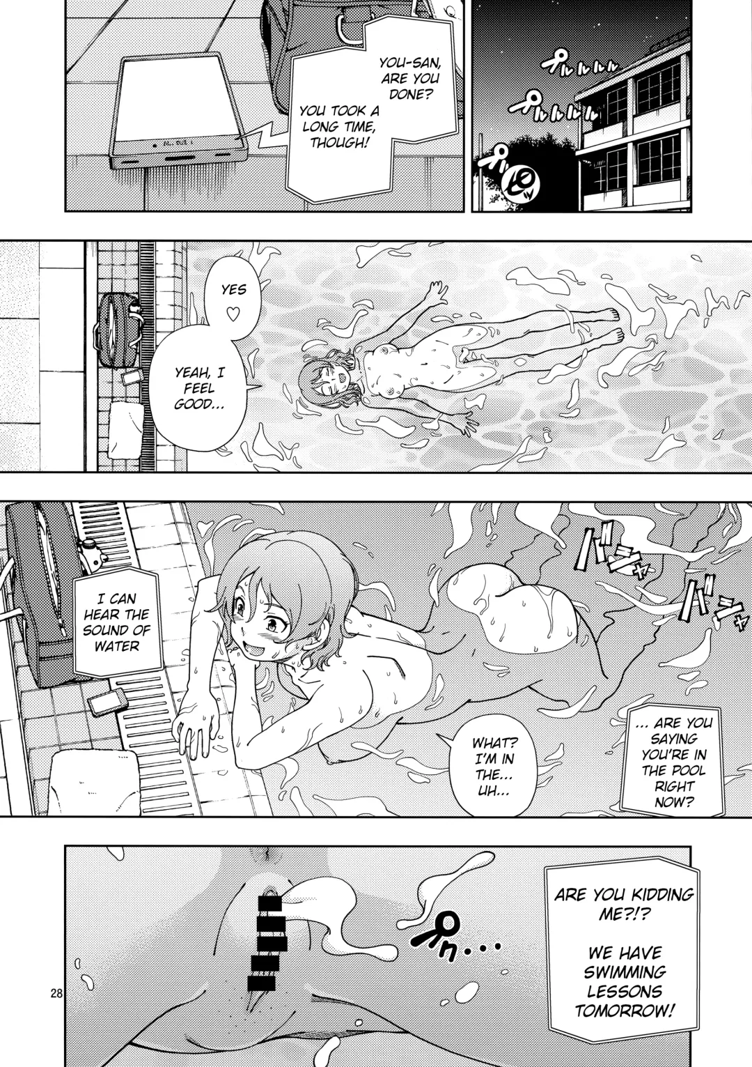 [Fukudahda] Uranohoshi Jogakuin Aqours Pool Fhentai - Page 27